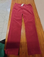 Robell Trousers Size 12 Cherry