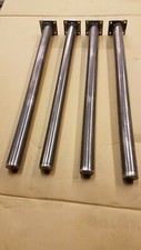 4 ROUND STEEL METAL LEGS