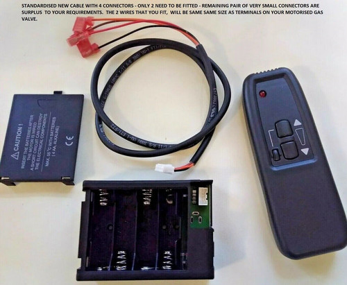 Burley gas fire remote set - burley,