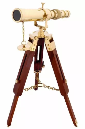 Brass maritime telescope - brass,