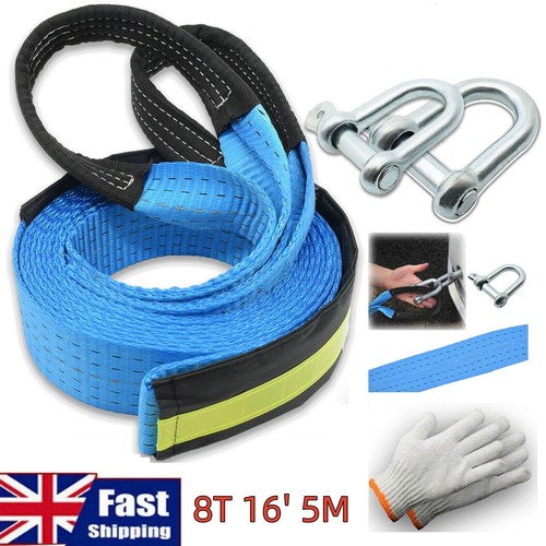 Tow rope heavy duty - 8t, 5m