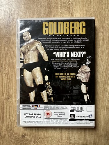 Wwe goldberg the ultimate - wwe, goldberg: