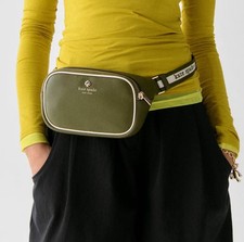 NWT Kate Spade Emma Belt Bag Enchanted Olive Green Crossbody