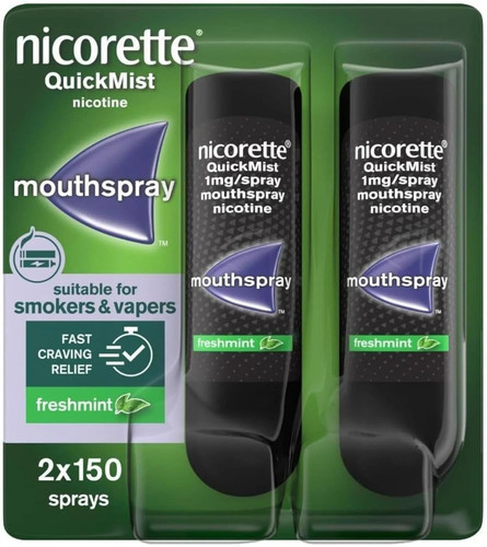 Nicorette quickmist mouthspray - nicorette,
