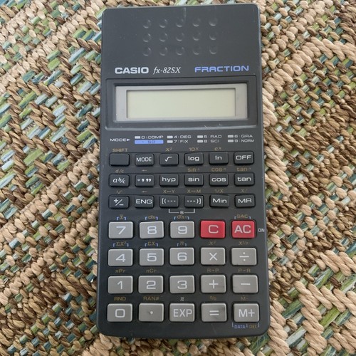 Casio 82sx fraction - casio, fx-82sx