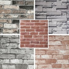 Realistic 3D Vintage Brick