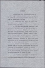 JUDY GARLAND - DOCUMENT SIGNED