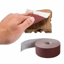 10M 80-1000 Grit Emery Cloth Sandpaper Roll Polishing Grinding Woodworking 4.5"