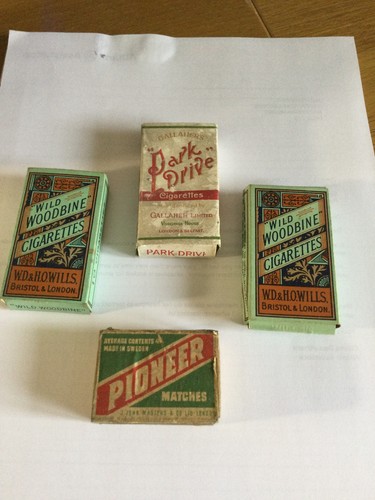 Vintage empty cigarette - 3,