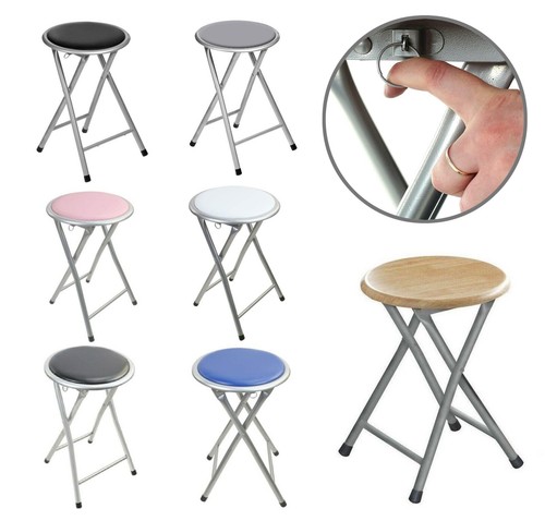 Folding stool round chair - round,