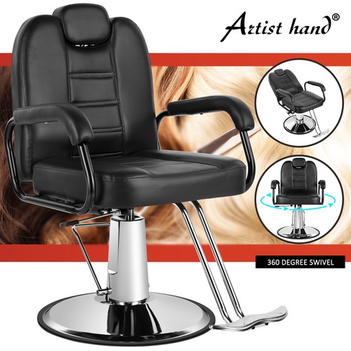Hydraulic reclining barber - reclining,