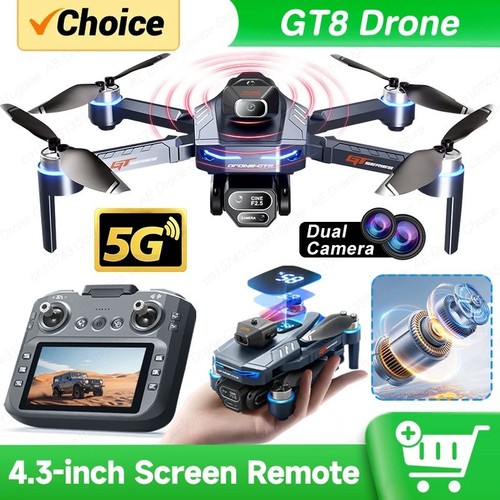 Gt8 pro drone dual camera - 8k,