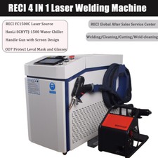 1500W Reci 4 IN 1 Laser Welder Laser Welding Cutting Cleaning Machine Handheld