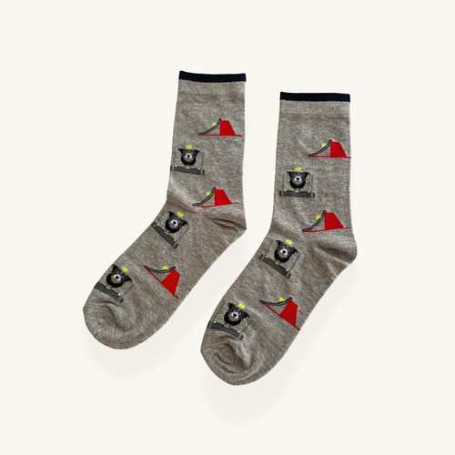 Border collie flyball socks - border,
