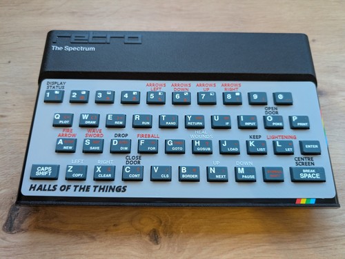 Halls the things keyboard - halls, of