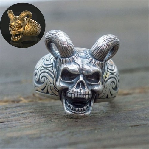 Silver gold ring - ring, satan