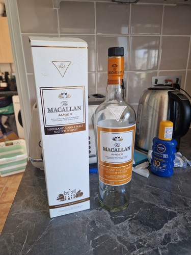 Macallan amber whiskey - macallan,