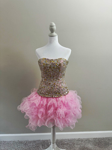 Sherri hill pink tulle - pink,
