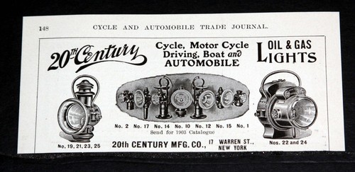1903 old magazine print - magazine, ad