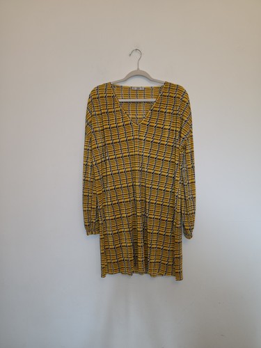 Zara bright yellow geometric - yellow,