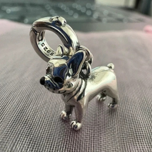 Sterling silver s925 bully - silver,