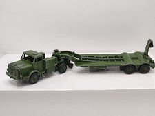 Vintage Dinky Supertoys 660 Tank Transporter Toy Mighty Antar circa 1956.