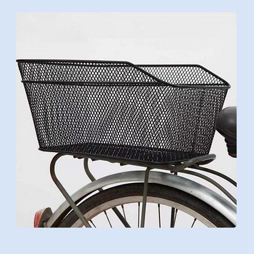 Rear bicycle basket - basket, storage