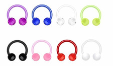 Glow In Dark Tongue Bar Belly