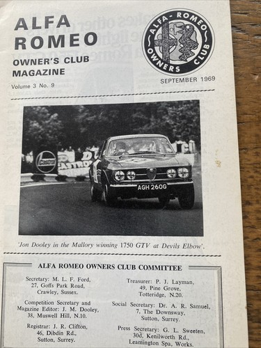 Alfa romeo vintage - vintage, owners