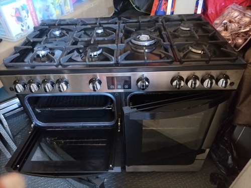 Duel fuel range cooker - fuel,