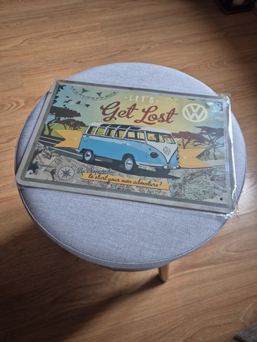 Campervan metal plaque - campervan,