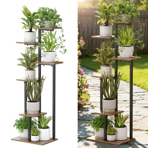 Tier vertical plant stand - 6,