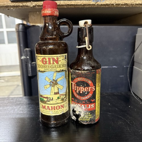 Vintage drinks bottles - drinks,