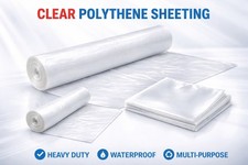 Clear Polythene Roll 1.5 M