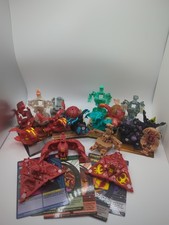 Bakugan Figure New Vestroia Lot Bundle Inc Rare Ingram, Brontes, Etc X19