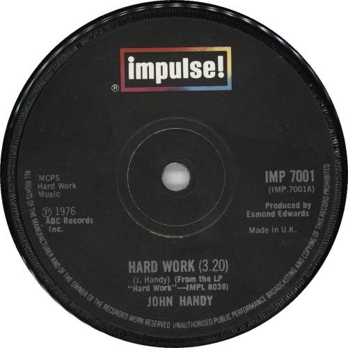 John handy hard - handy, 7"