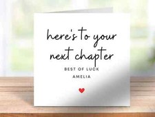 Personalised New Chapter Good