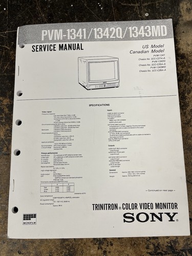 Vntg sony trinitron - vntg, color