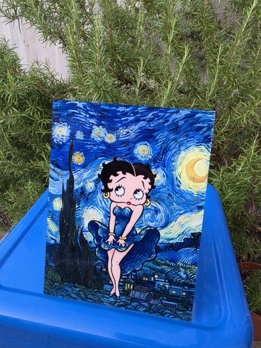 Betty boop van - betty, metal