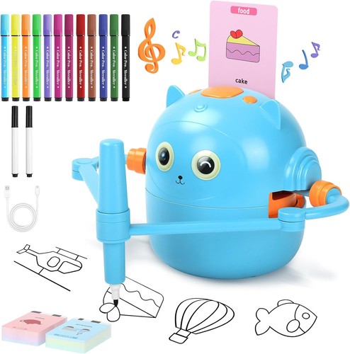 Kids automatic drawing robot - kids,