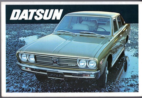 Datsun range 1972 1973 - range, uk