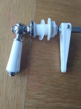 Ceramic Toilet Cistern Lever Flusher, Traditional Victorian Style WC LOO Handle
