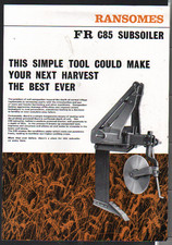 RANSOMES "FR C85" Subsoiler