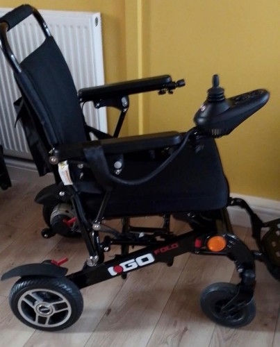 Pride folding powerchair - folding,