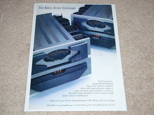Krell audio standard - audio, amplifier
