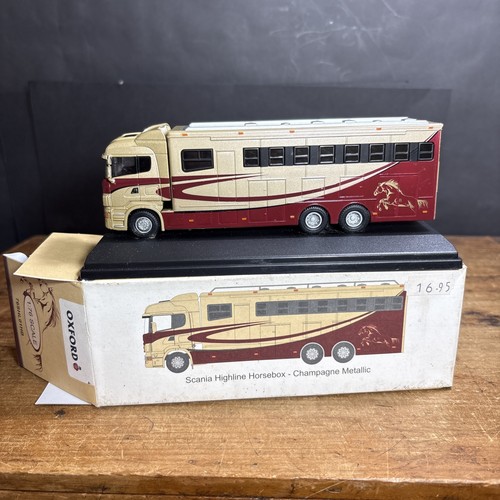 Oxford diecast scania highline - diecast,