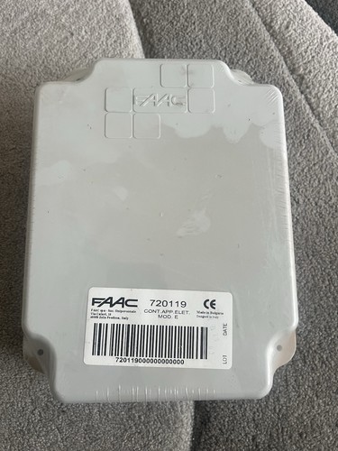 Faac model 720119 enclosure - faac, e