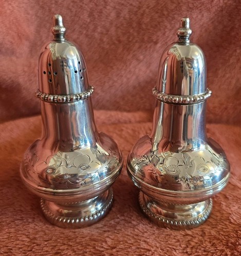 Vintage silver plated - vintage, salt