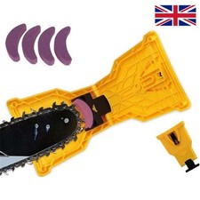 Chainsaw Teeth Sharpener Sharpens Self Bar Mount Chain Grinder Sharpening System