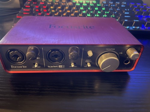 Focusrite scarlett 2i2 - scarlett, usb